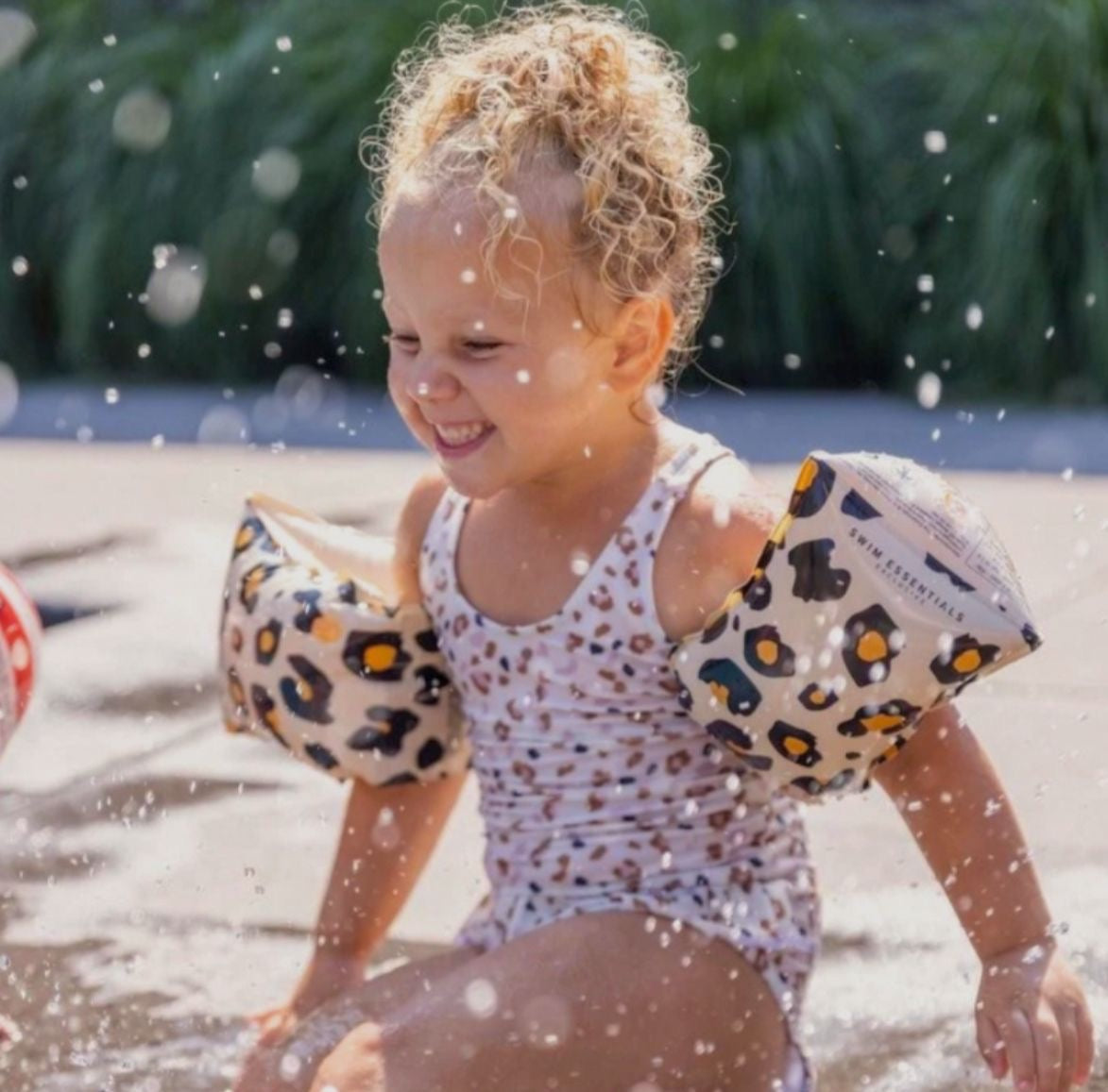 Zwembandjes Swim Essentials - Safari Chique - Beige - 0-2 jaar