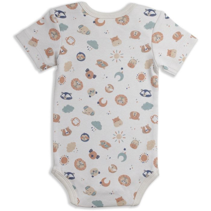 Baby Romper - Korte Mouw - Happy Safari