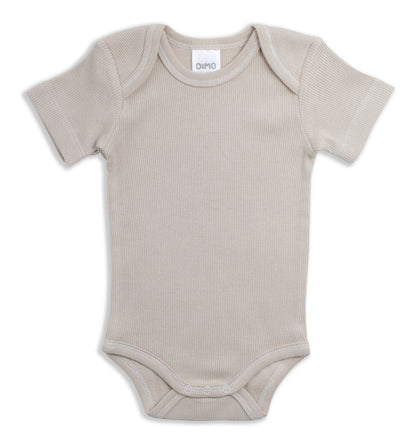 Baby Romper - Korte Mouw - Beige