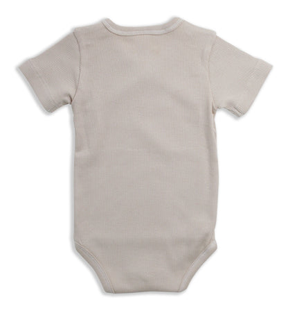 Baby Romper - Korte Mouw - Beige