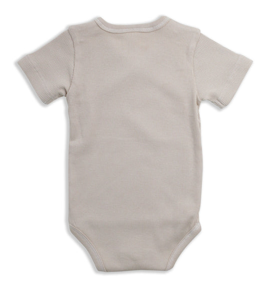 Baby Romper - Korte Mouw - Beige