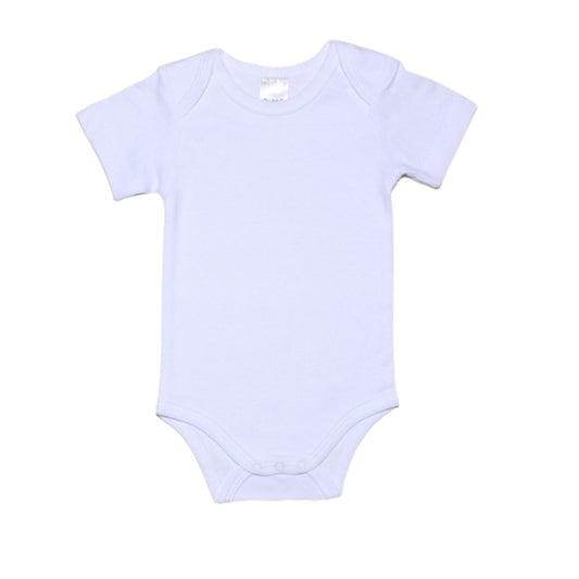 Baby Romper - Korte Mouw - Wit
