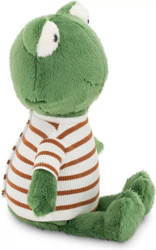 Knuffel Kikker Ozzy - orange toys