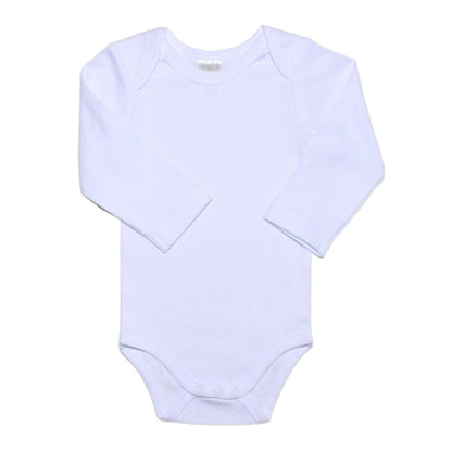 Baby Romper - Lange Mouwen - Wit