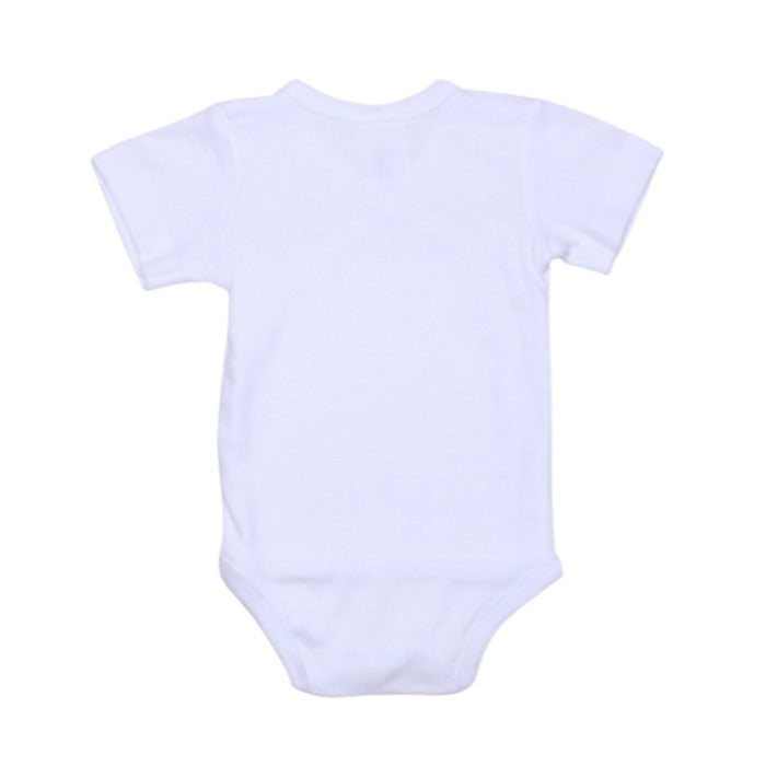 Overslag Romper - Korte Mouw - Wit