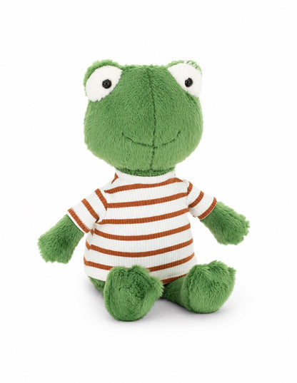 Knuffel Kikker Ozzy - orange toys