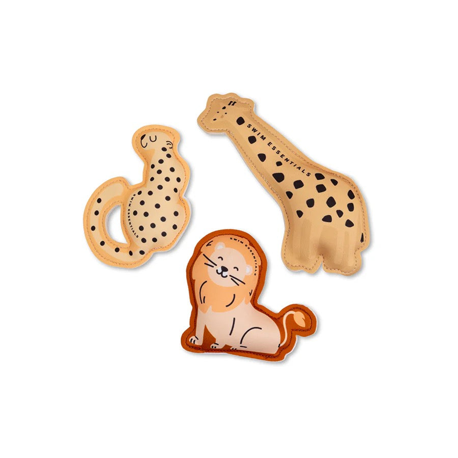 Opduik Speelgoed Swim Essentials - Safari - Beige (3 stuks)
