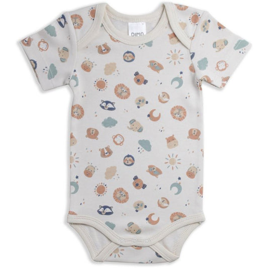 Baby Romper - Korte Mouw - Happy Safari