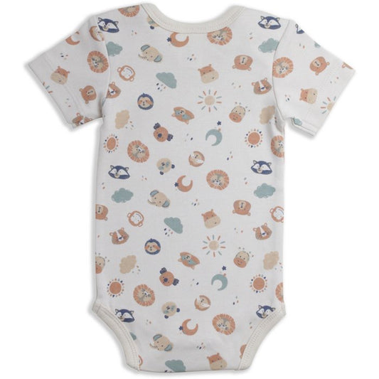Baby Romper - Korte Mouw - Happy Safari